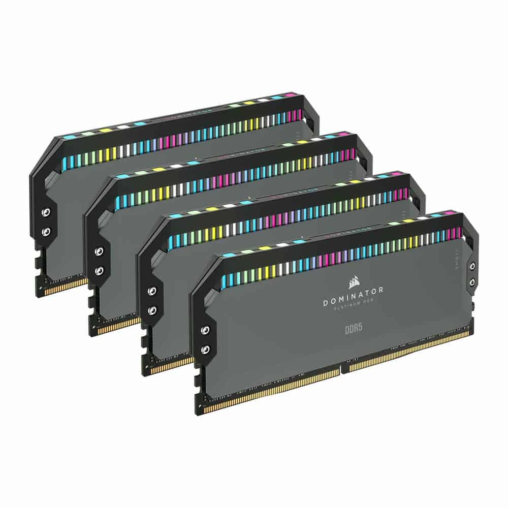 Corsair DOMINATOR Platinum RGB Grey 64GB 5600MHz AMD EXPO DDR5 Memory Kit